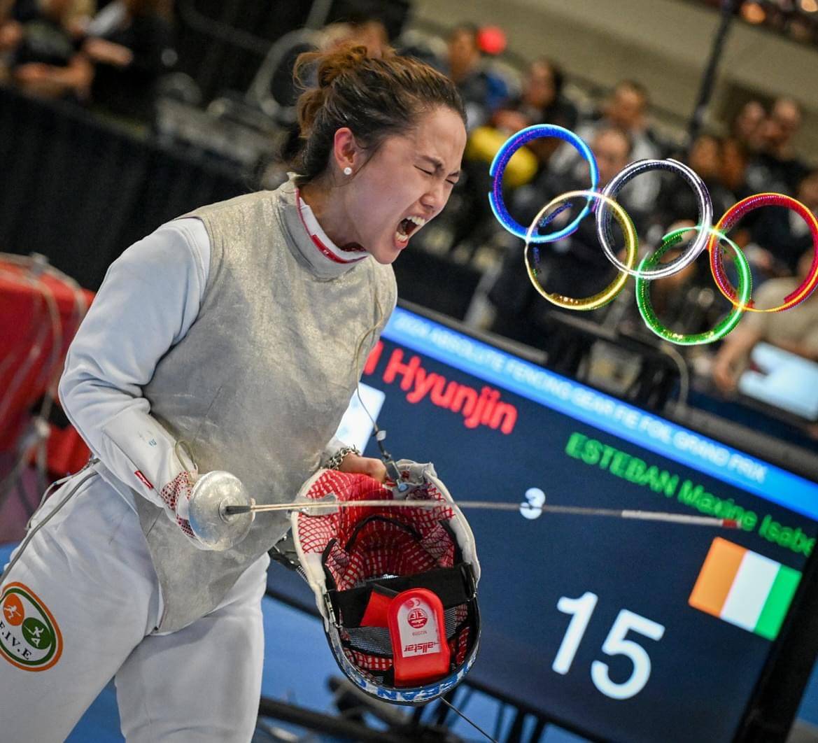 MAXINE Esteban will march into the Olympics with her heart still burning with Filipino pride.